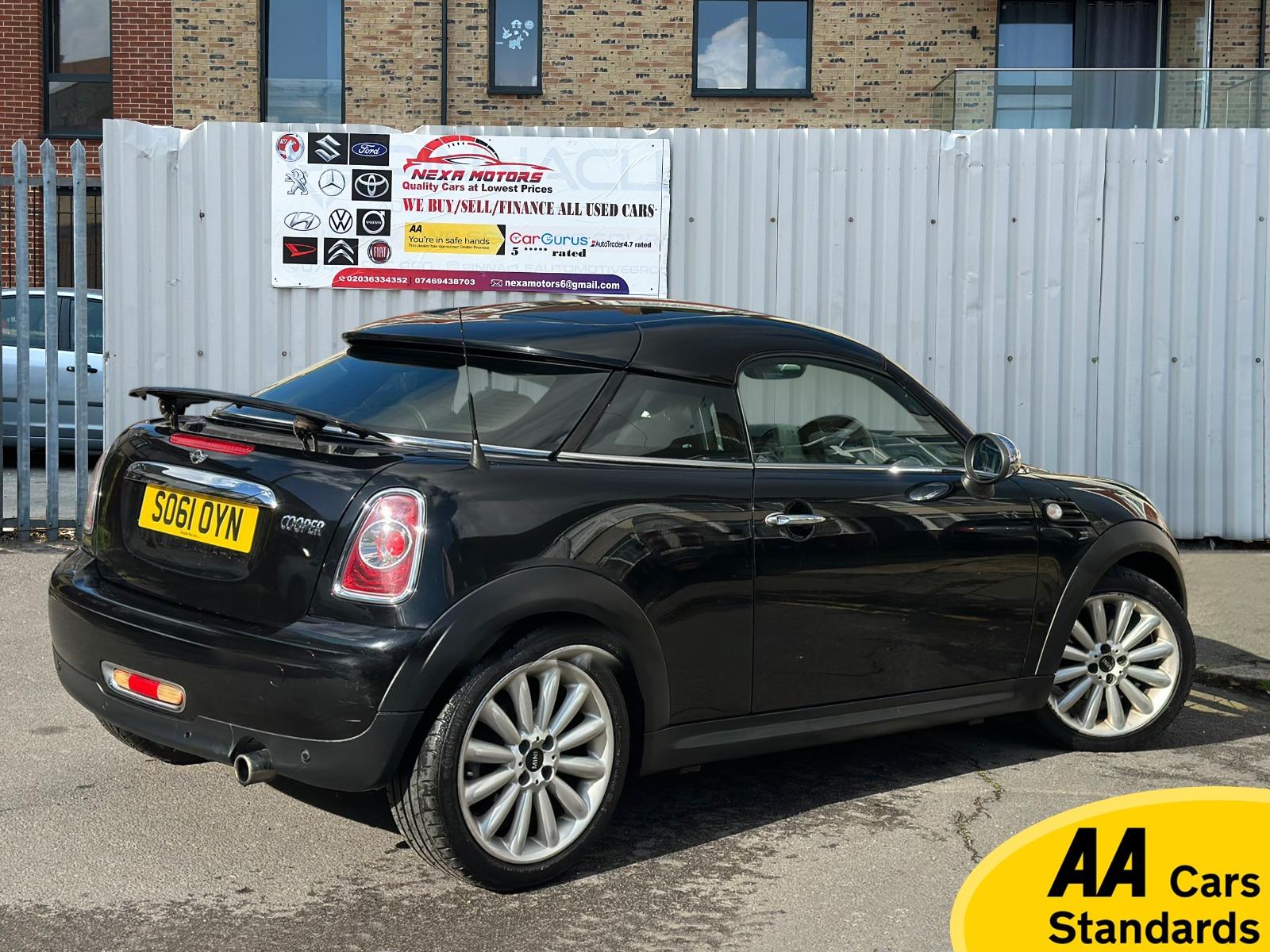 MINI Coupe 1.6 Cooper Coupe 2dr Petrol Auto Euro 5 (122 ps)