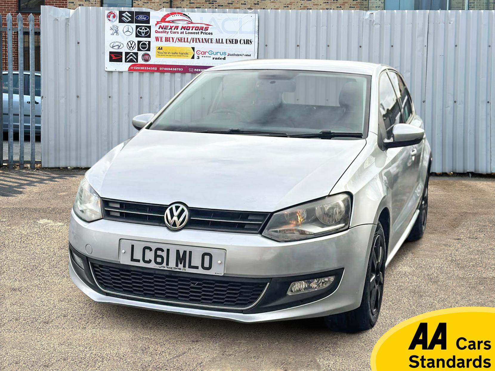 Volkswagen Polo 1.4 Match Hatchback 5dr Petrol Manual Euro 5 (85 ps)