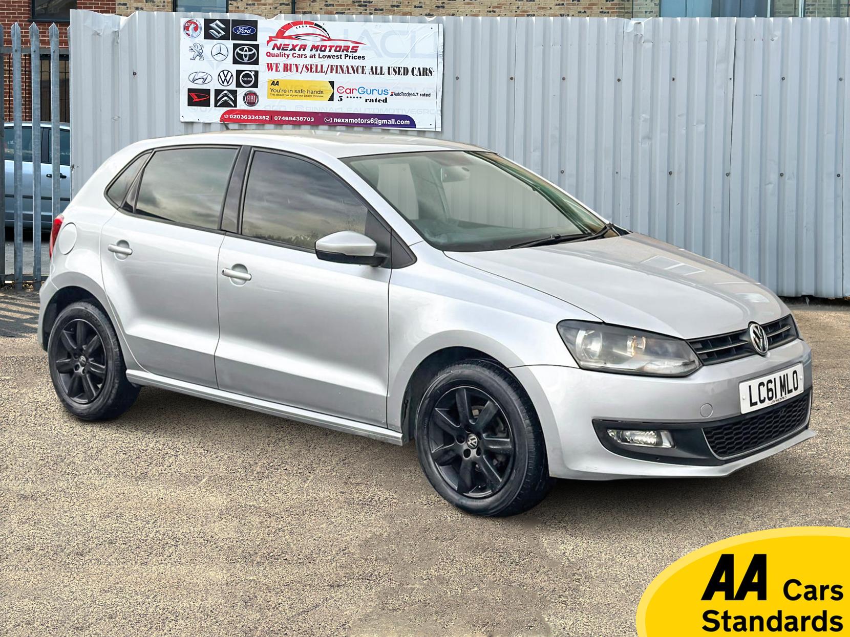 Volkswagen Polo 1.4 Match Hatchback 5dr Petrol Manual Euro 5 (85 ps)