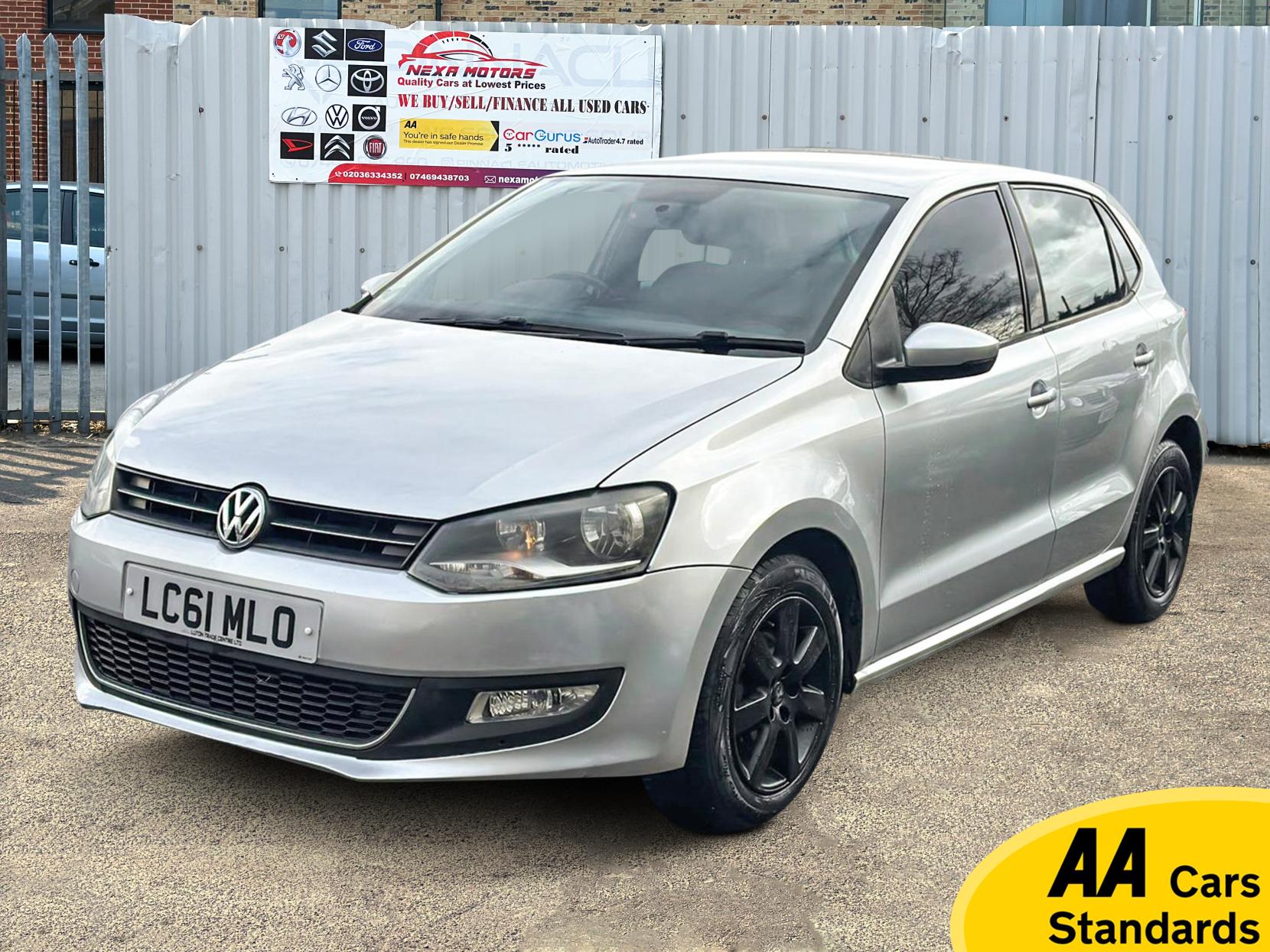 Volkswagen Polo 1.4 Match Hatchback 5dr Petrol Manual Euro 5 (85 ps)