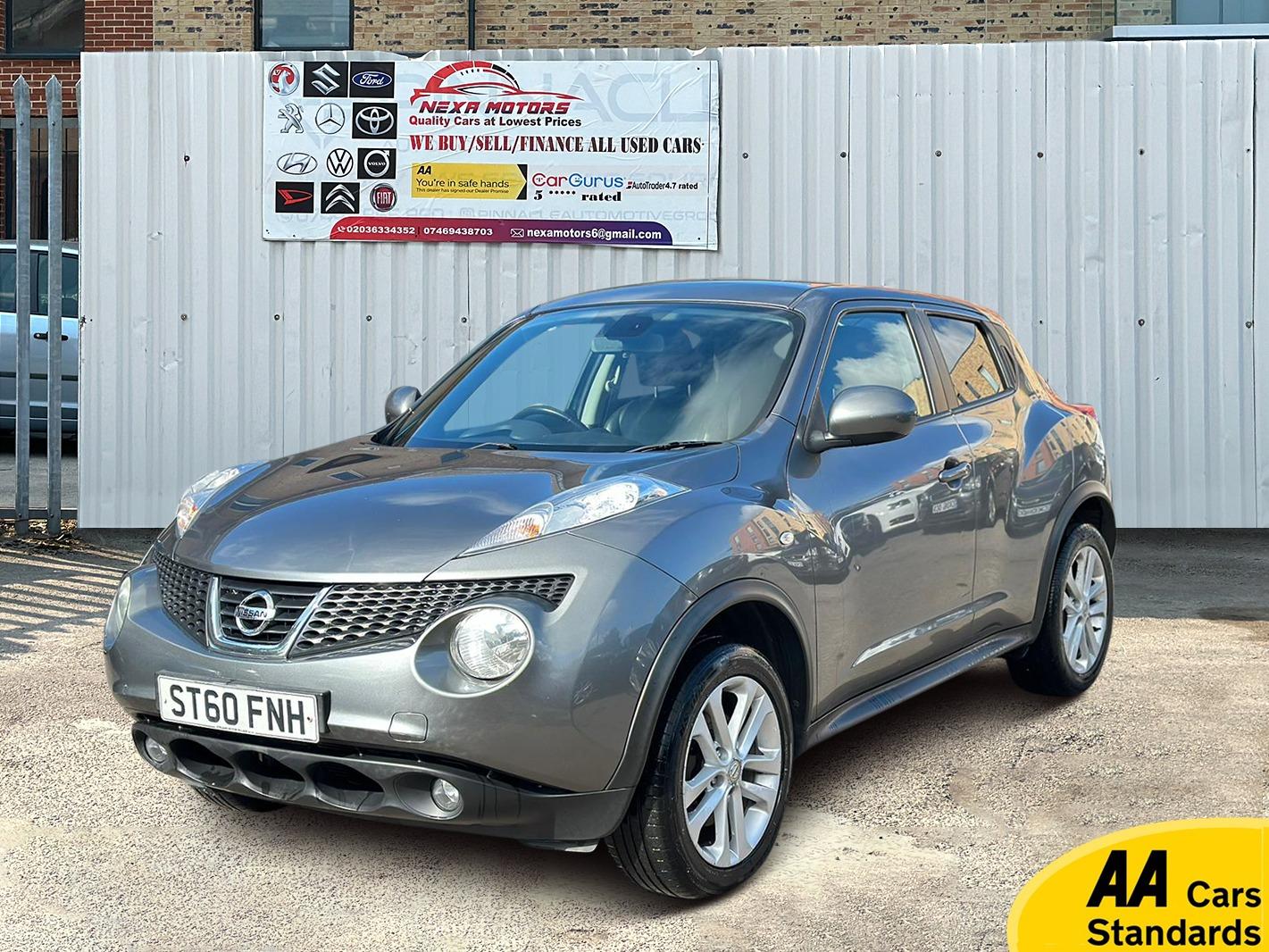 Nissan Juke 1.6 DIG-T Tekna SUV 5dr Petrol CVT 4WD Euro 5 (190 ps)