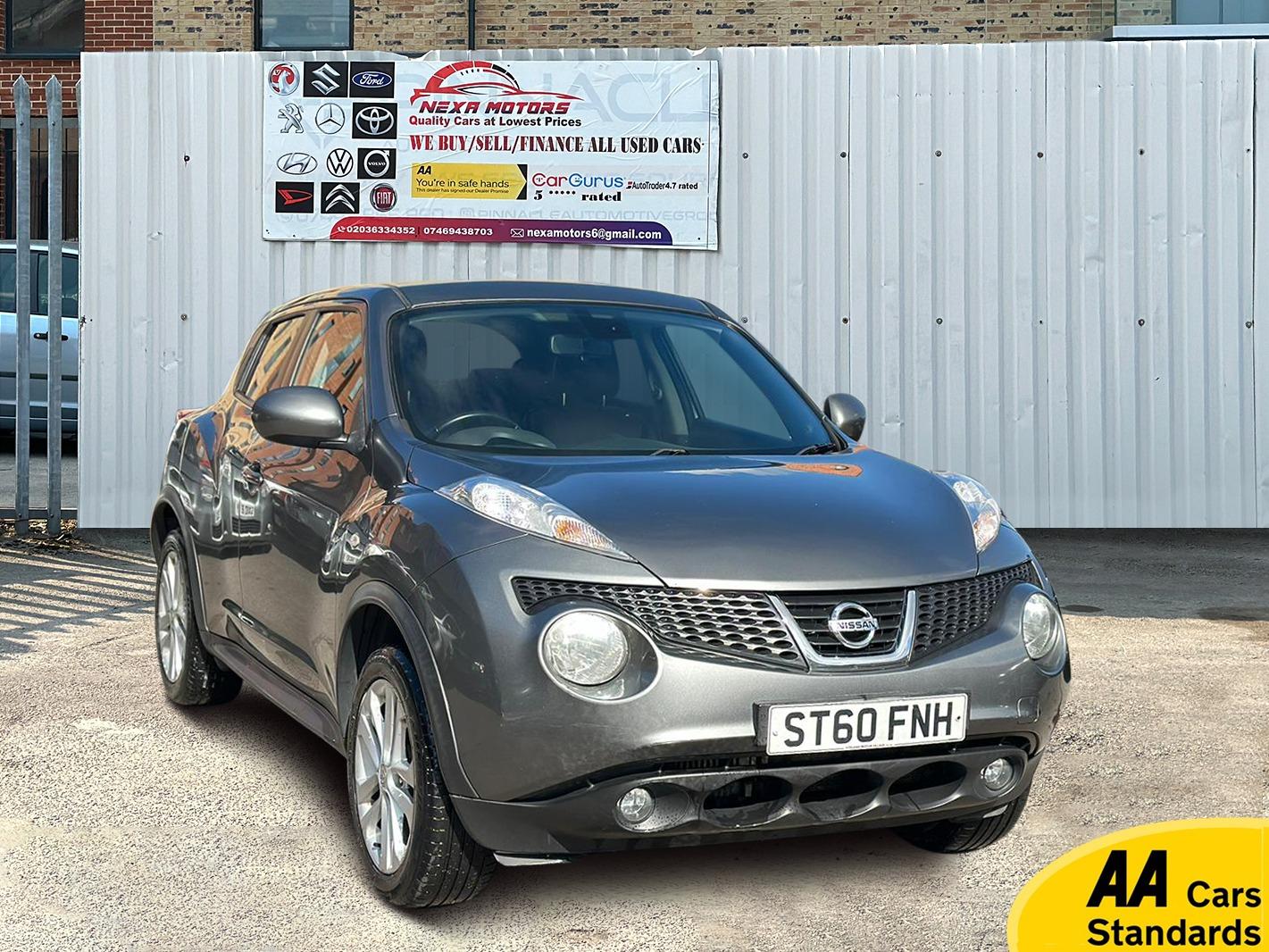 Nissan Juke 1.6 DIG-T Tekna SUV 5dr Petrol CVT 4WD Euro 5 (190 ps)