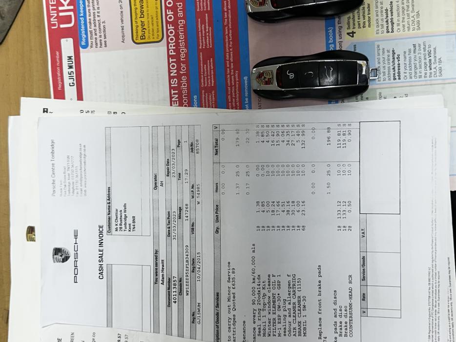 Porsche Macan 3.0 TD V6 S SUV 5dr Diesel PDK 4WD Euro 6 (s/s) (258 ps)