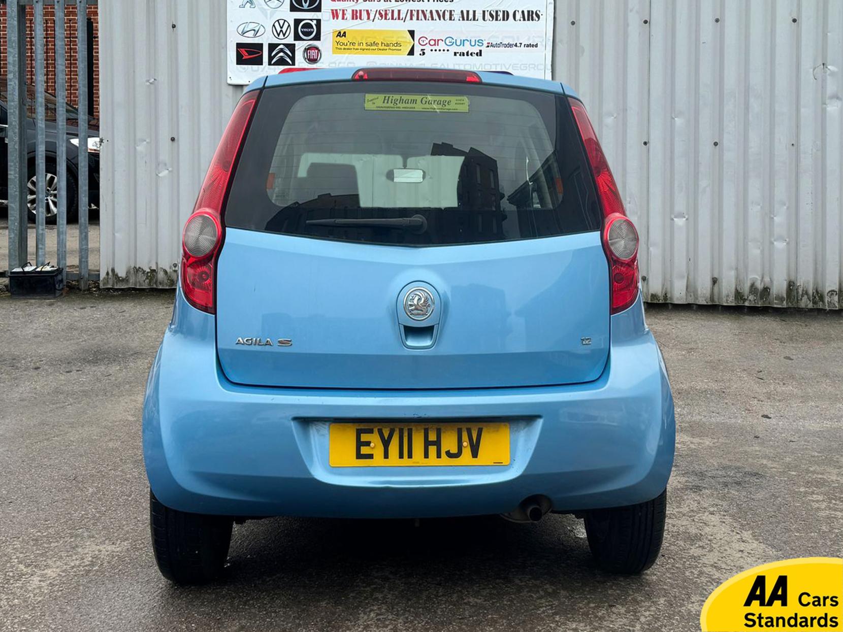 Vauxhall Agila 1.2 VVT ecoFLEX S MPV 5dr Petrol Manual Euro 5 (94 ps)