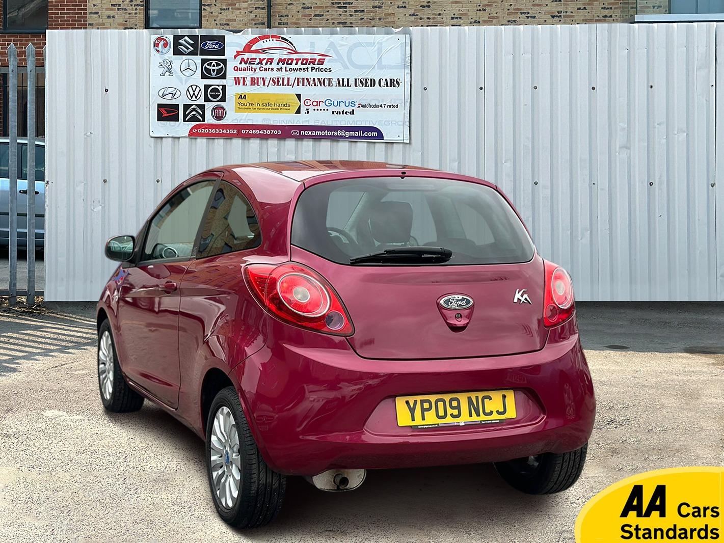 Ford Ka 1.2 Zetec Hatchback 3dr Petrol Manual Euro 4 (69 ps)