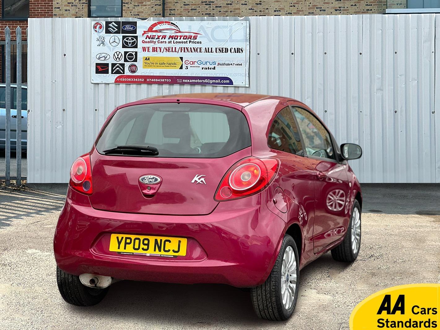 Ford Ka 1.2 Zetec Hatchback 3dr Petrol Manual Euro 4 (69 ps)