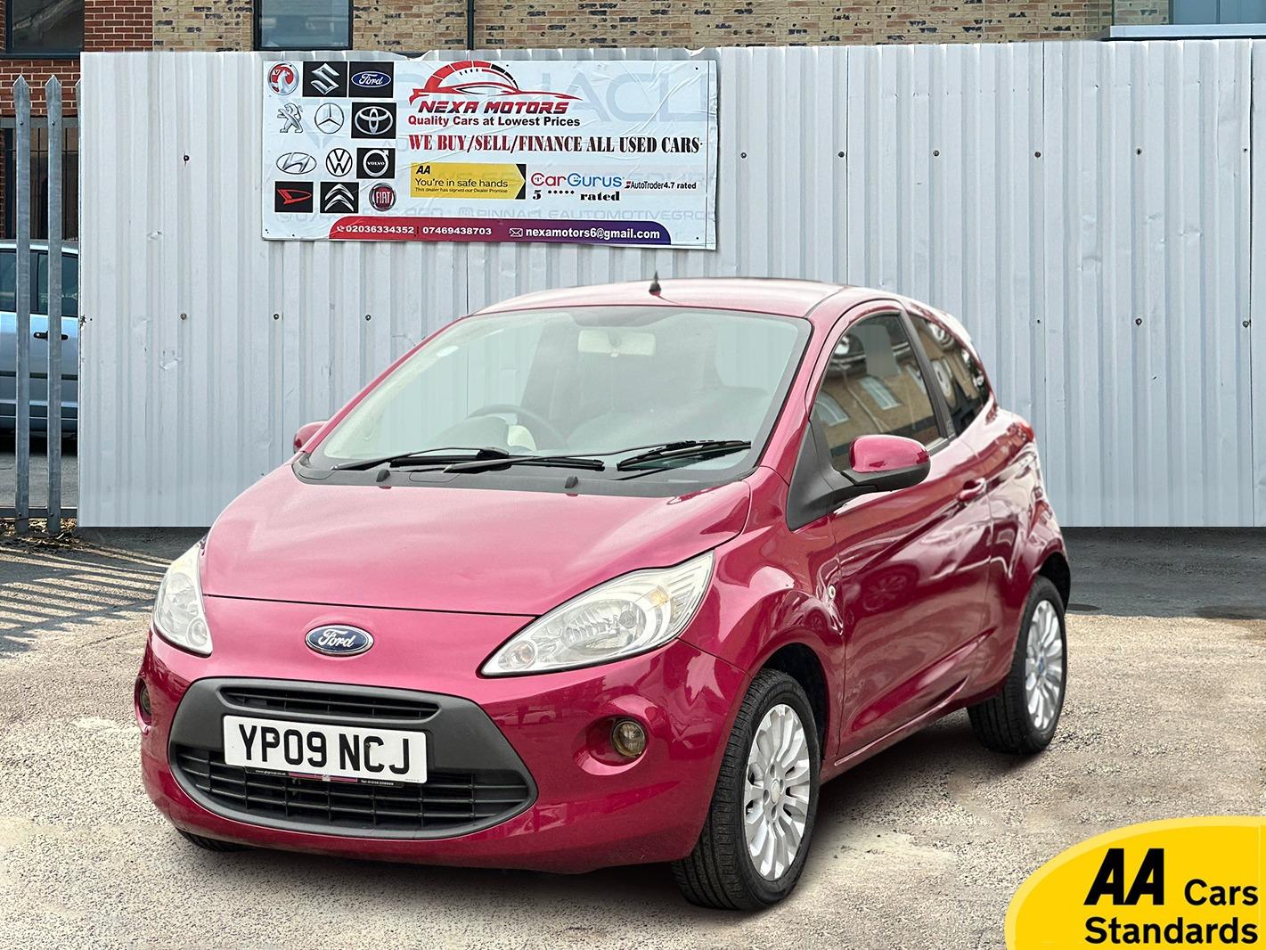 Ford Ka 1.2 Zetec Hatchback 3dr Petrol Manual Euro 4 (69 ps)