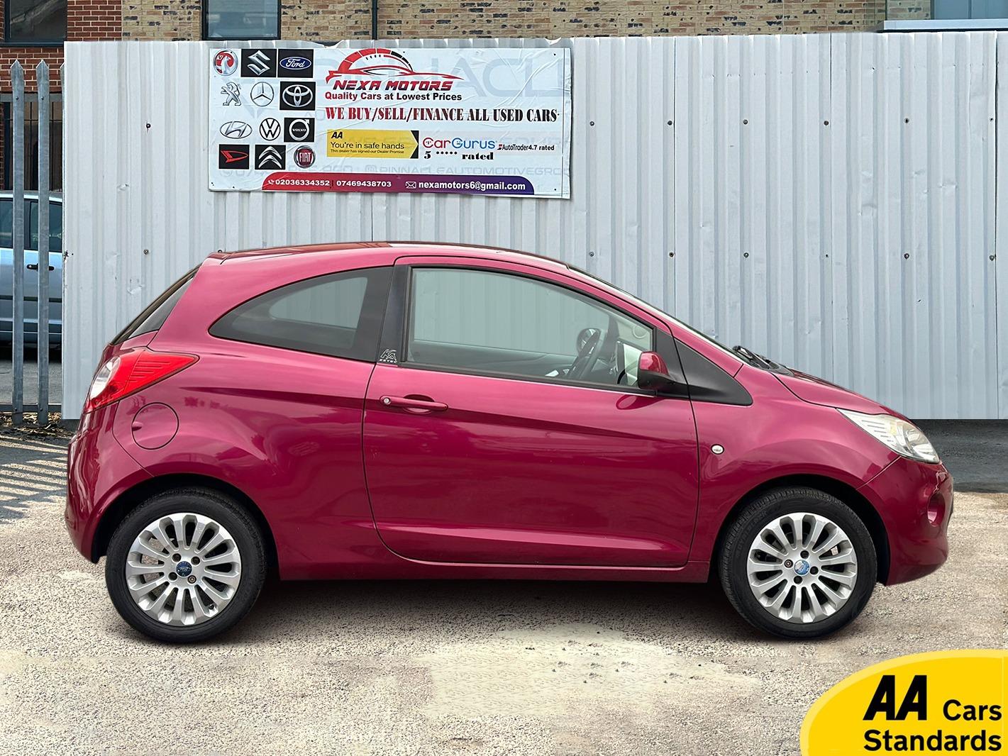 Ford Ka 1.2 Zetec Hatchback 3dr Petrol Manual Euro 4 (69 ps)