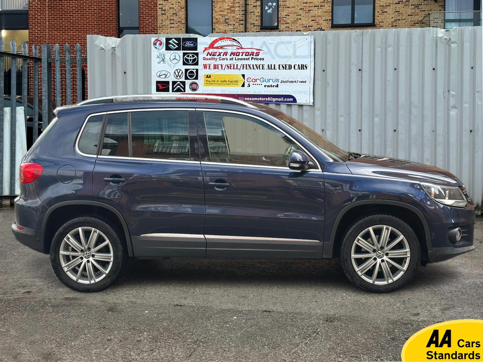 Volkswagen Tiguan 2.0 TSI Match SUV 5dr Petrol DSG 4WD Euro 5 (180 ps)