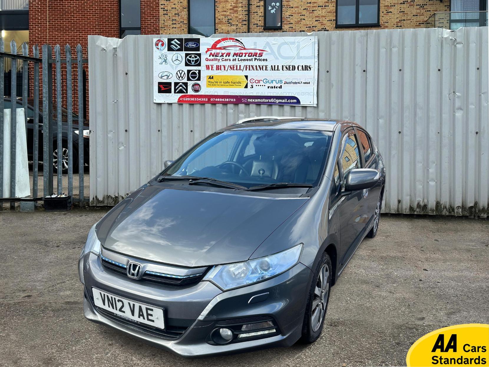 Honda Insight 1.3h IMA HX Hatchback 5dr Petrol Hybrid CVT Euro 5 (102 ps)