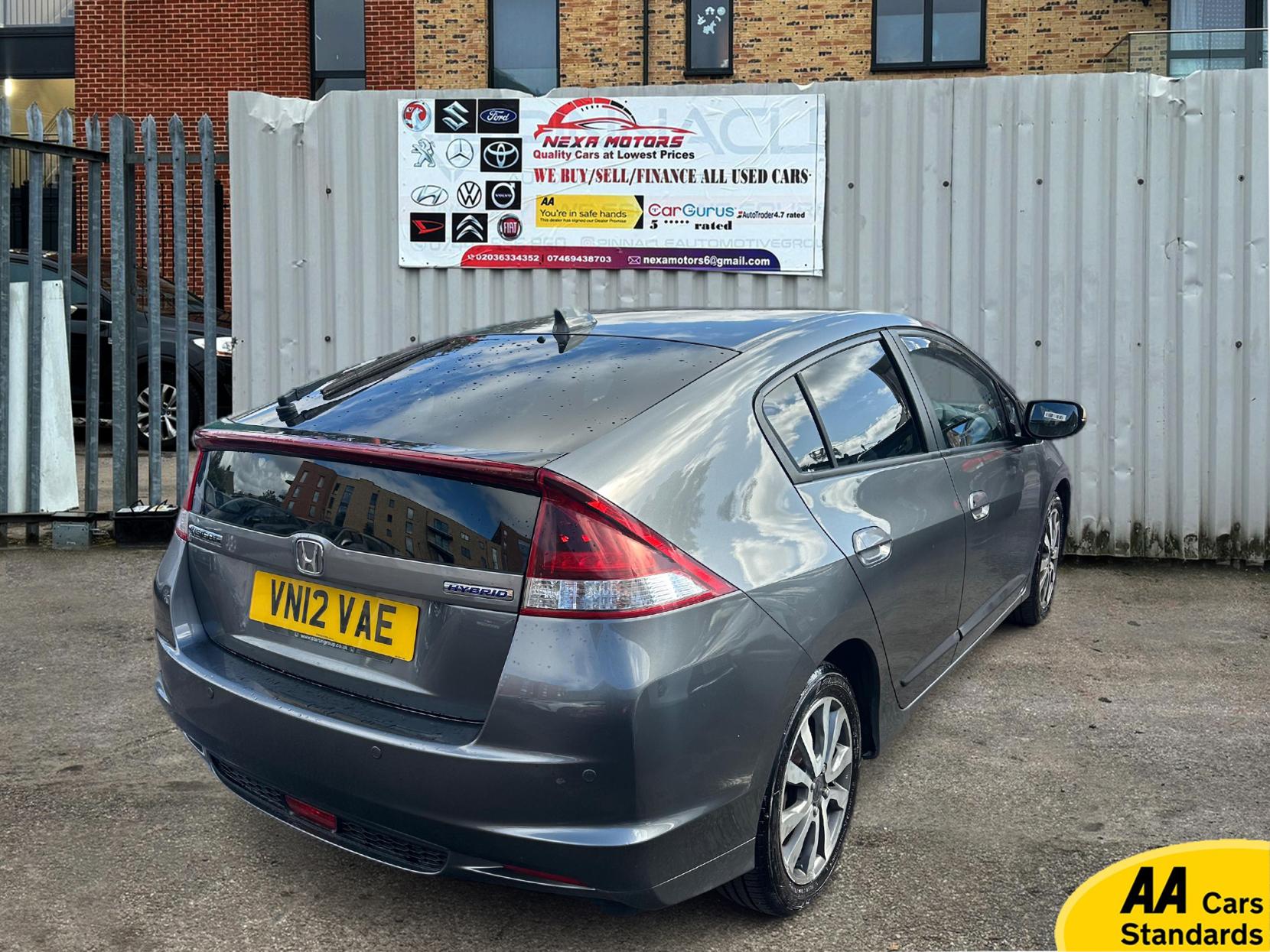 Honda Insight 1.3h IMA HX Hatchback 5dr Petrol Hybrid CVT Euro 5 (102 ps)