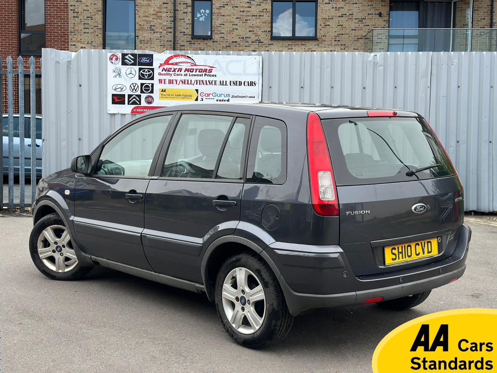 Ford Fusion 1.6 Zetec Hatchback 5dr Petrol Automatic (179 g/km, 99 bhp)