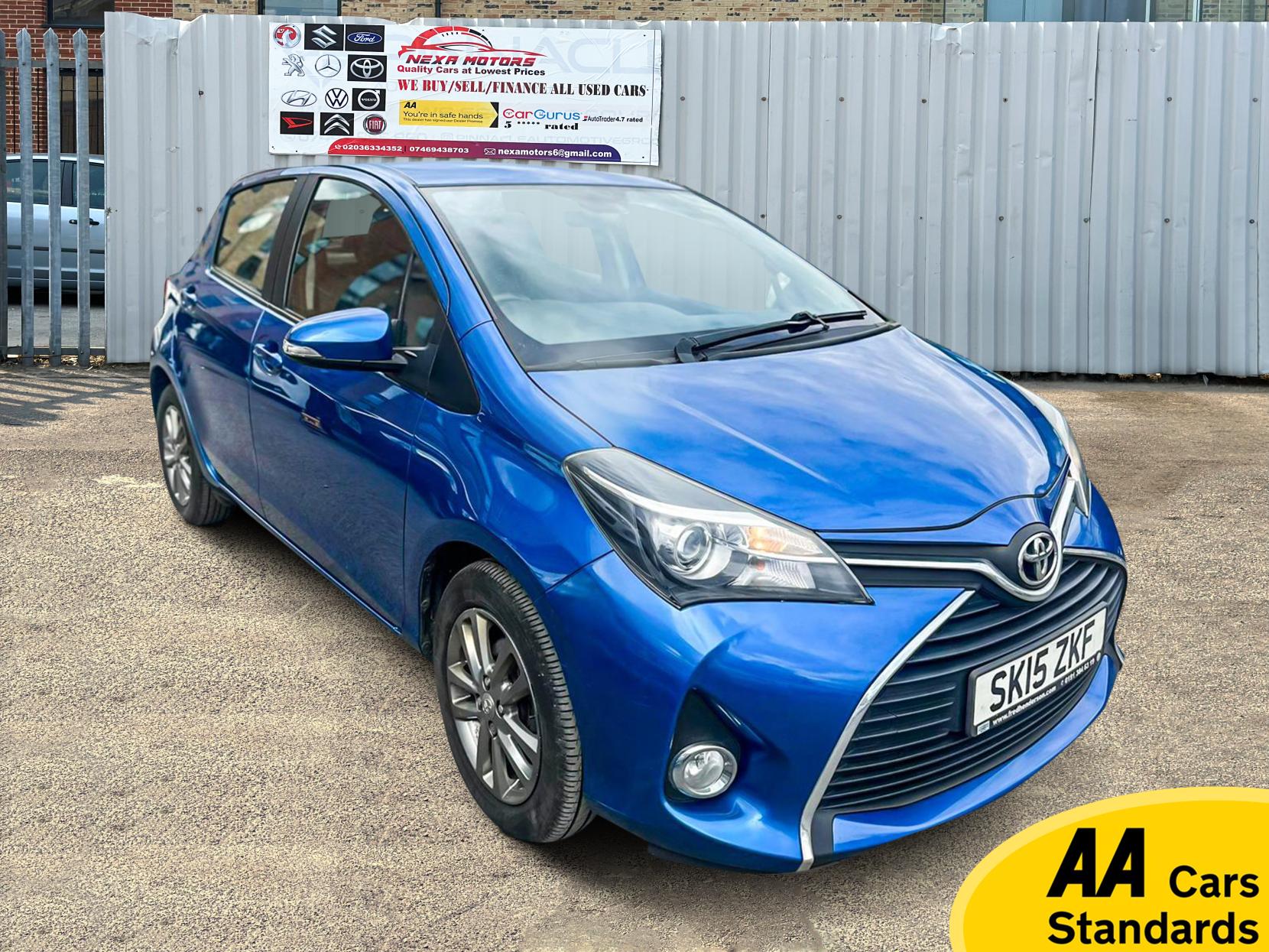 Toyota Yaris 1.33 Dual VVT-i Icon Hatchback 5dr Petrol Manual Euro 5 Euro 5 (99 ps)