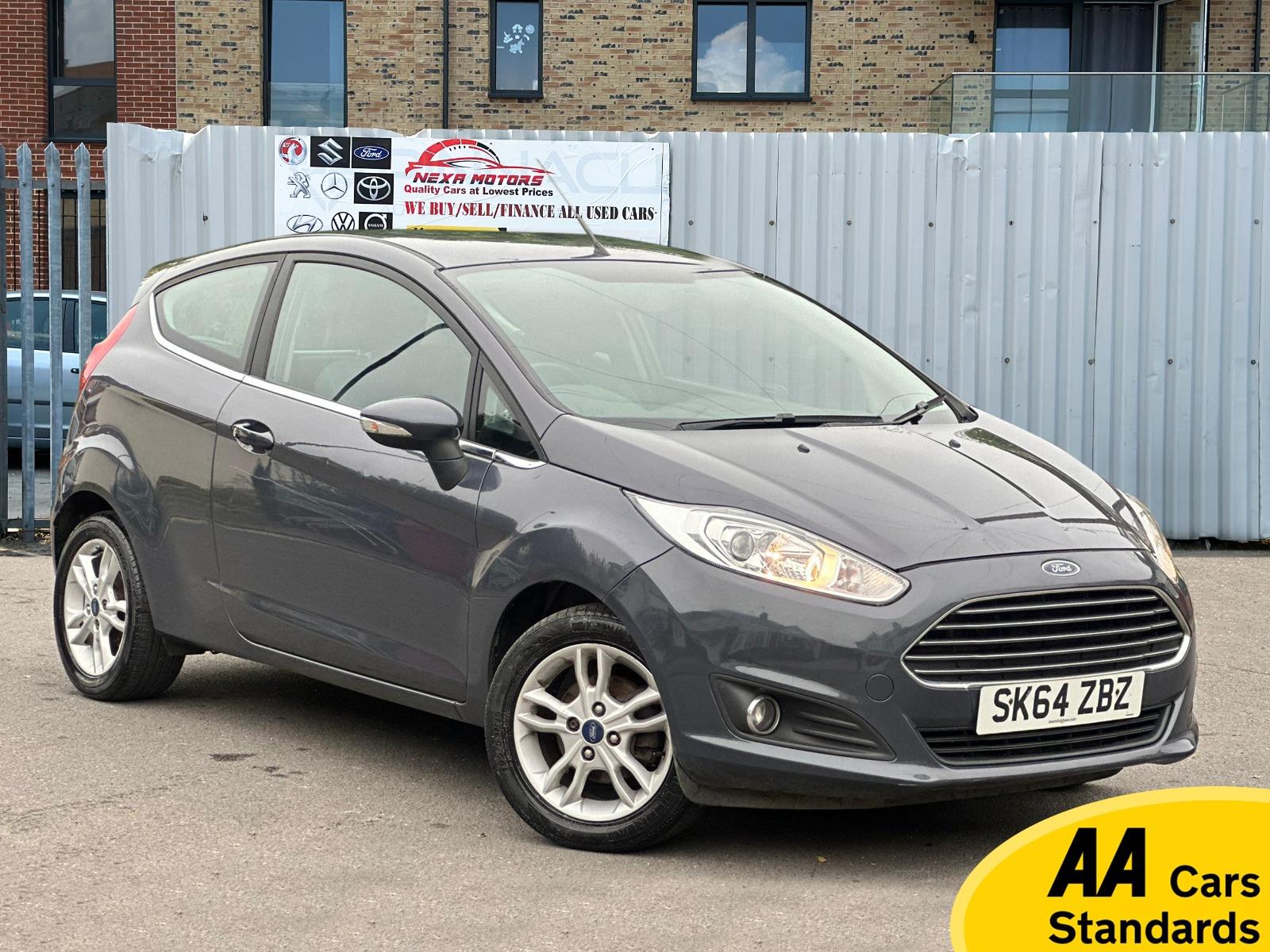 Ford Fiesta 1.0T EcoBoost Zetec Hatchback 3dr Petrol Manual Euro 5 (s/s) (100 ps)