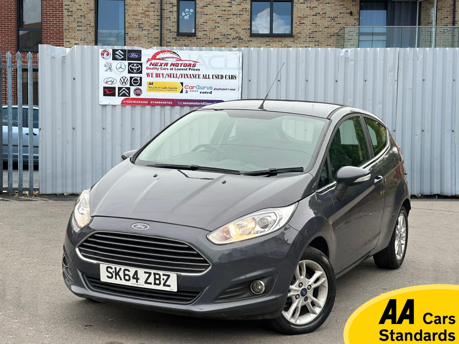 Ford Fiesta 1.0T EcoBoost Zetec Hatchback 3dr Petrol Manual Euro 5 (s/s) (100 ps)