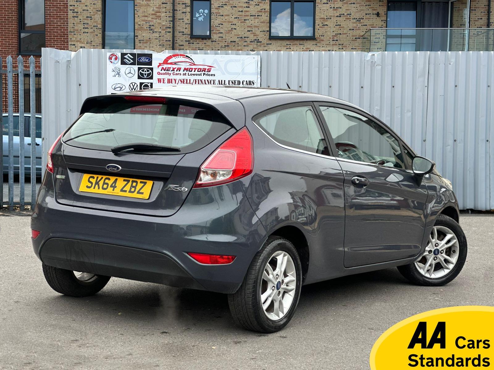 Ford Fiesta 1.0T EcoBoost Zetec Hatchback 3dr Petrol Manual Euro 5 (s/s) (100 ps)