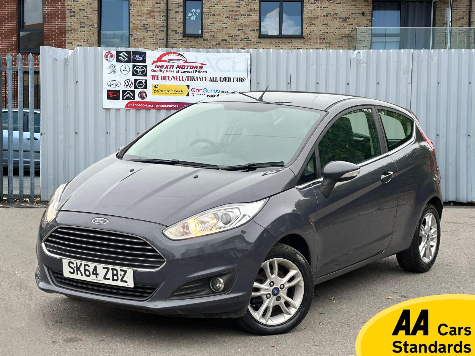 Ford Fiesta 1.0T EcoBoost Zetec Hatchback 3dr Petrol Manual Euro 5 (s/s) (100 ps)