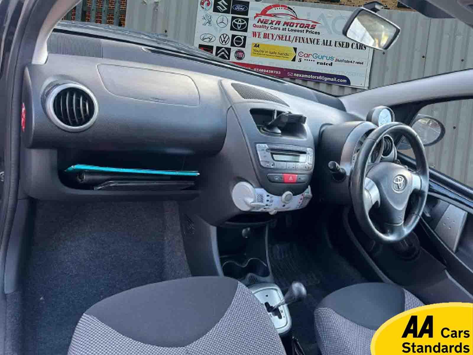 Toyota AYGO 1.0 VVT-i Fire Hatchback 5dr Petrol MultiMode Euro 5 (a/c) (67 ps)