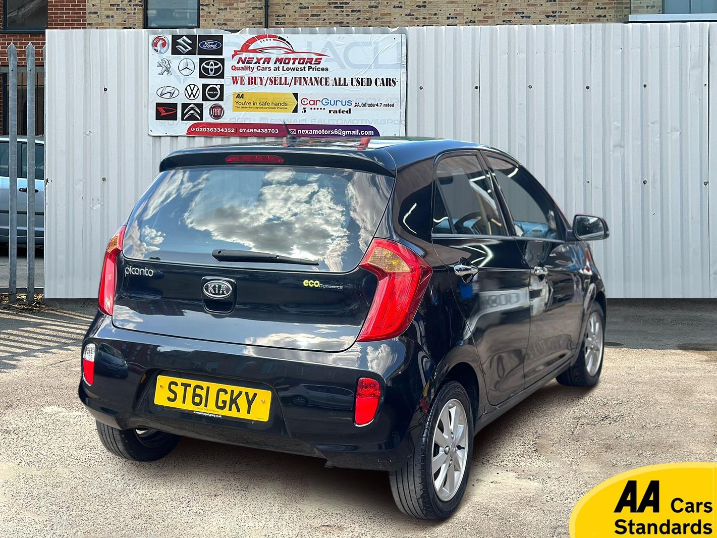 Kia Picanto 1.25 EcoDynamics 2 Hatchback 5dr Petrol Manual Euro 5 (s/s) (84 bhp)