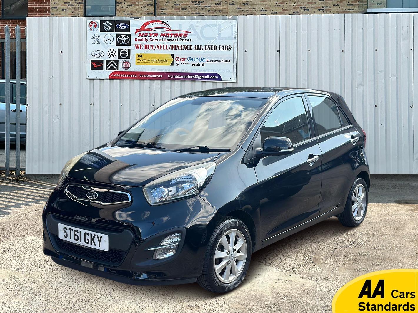 Kia Picanto 1.25 EcoDynamics 2 Hatchback 5dr Petrol Manual Euro 5 (s/s) (84 bhp)