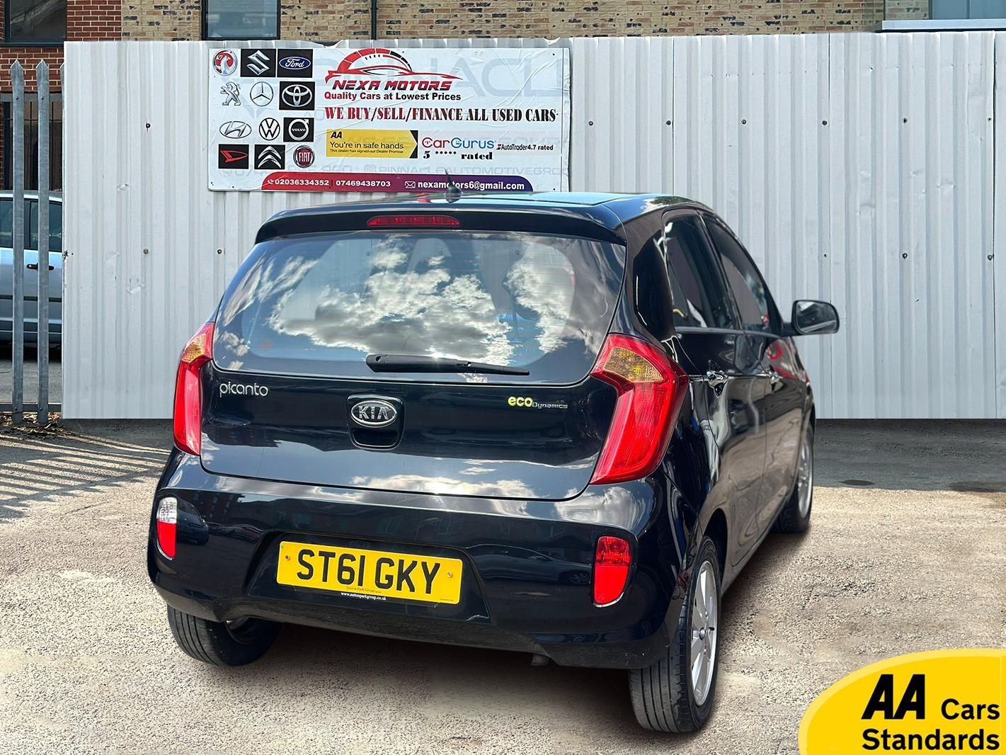 Kia Picanto 1.25 EcoDynamics 2 Hatchback 5dr Petrol Manual Euro 5 (s/s) (84 bhp)