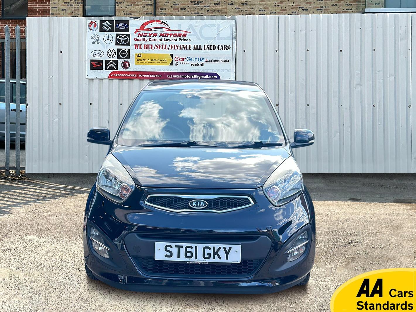 Kia Picanto 1.25 EcoDynamics 2 Hatchback 5dr Petrol Manual Euro 5 (s/s) (84 bhp)