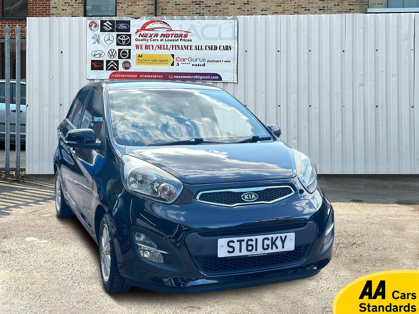 Kia Picanto 1.25 EcoDynamics 2 Hatchback 5dr Petrol Manual Euro 5 (s/s) (84 bhp)