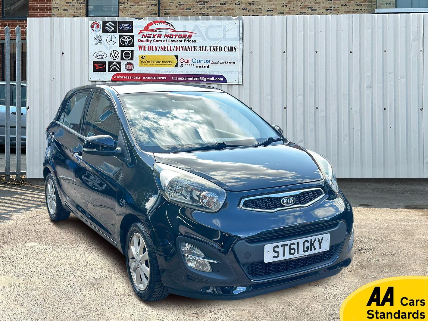 Kia Picanto 1.25 EcoDynamics 2 Hatchback 5dr Petrol Manual Euro 5 (s/s) (84 bhp)