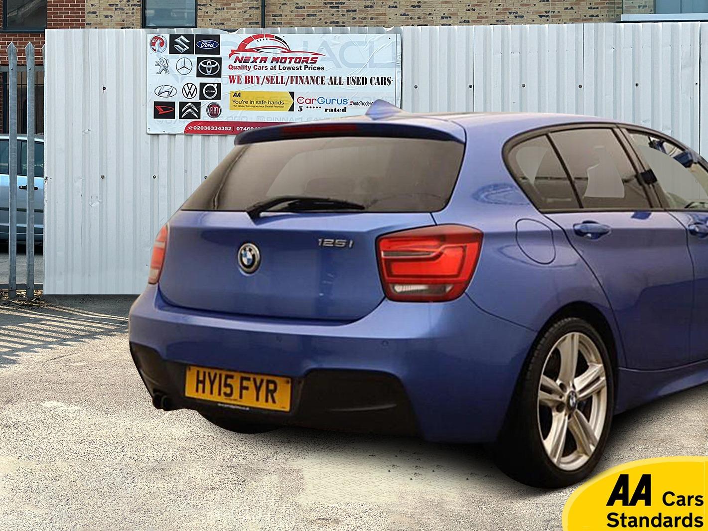 BMW 1 Series 2.0 125i M Sport Hatchback 5dr Petrol Auto Euro 6 (s/s) (218 ps)