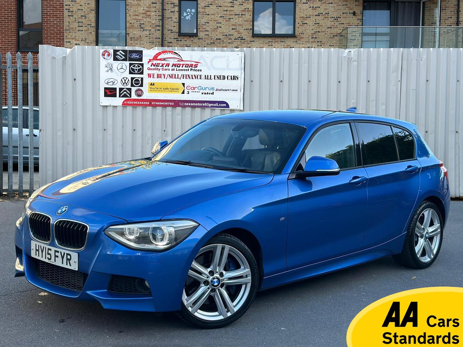 BMW 1 Series 2.0 125i M Sport Hatchback 5dr Petrol Auto Euro 6 (s/s) (218 ps)