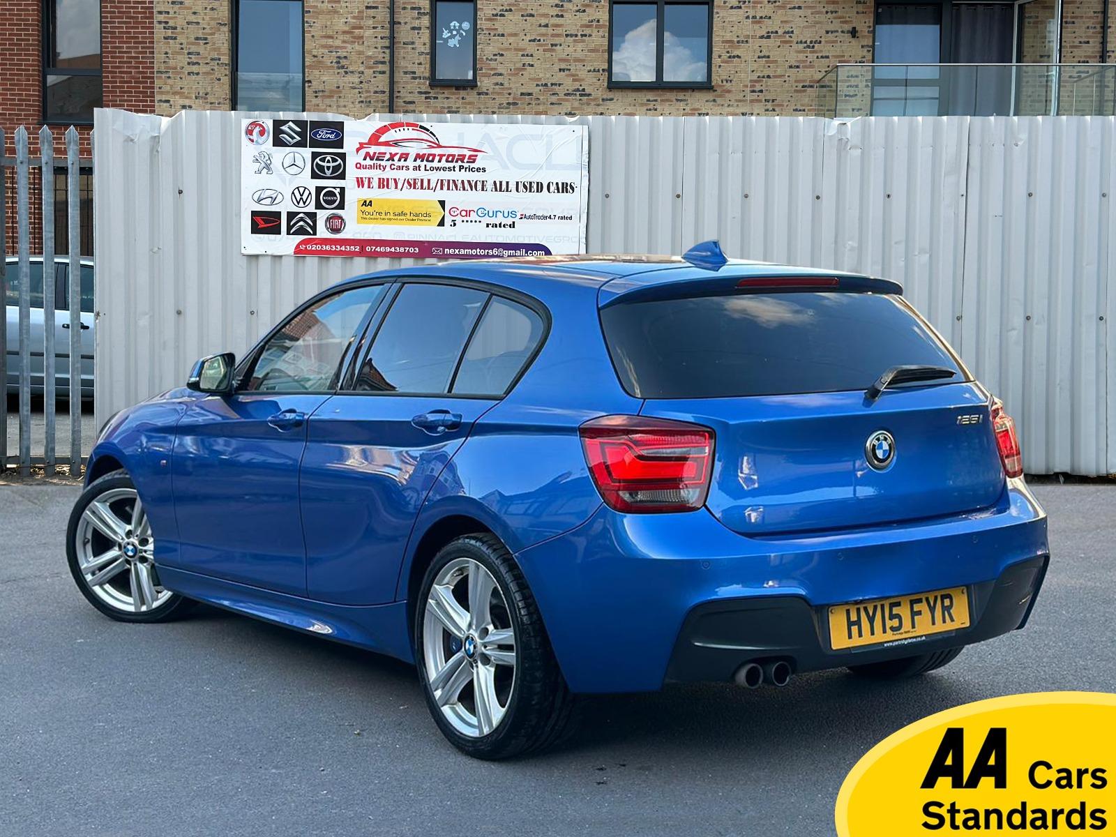 BMW 1 Series 2.0 125i M Sport Hatchback 5dr Petrol Auto Euro 6 (s/s) (218 ps)