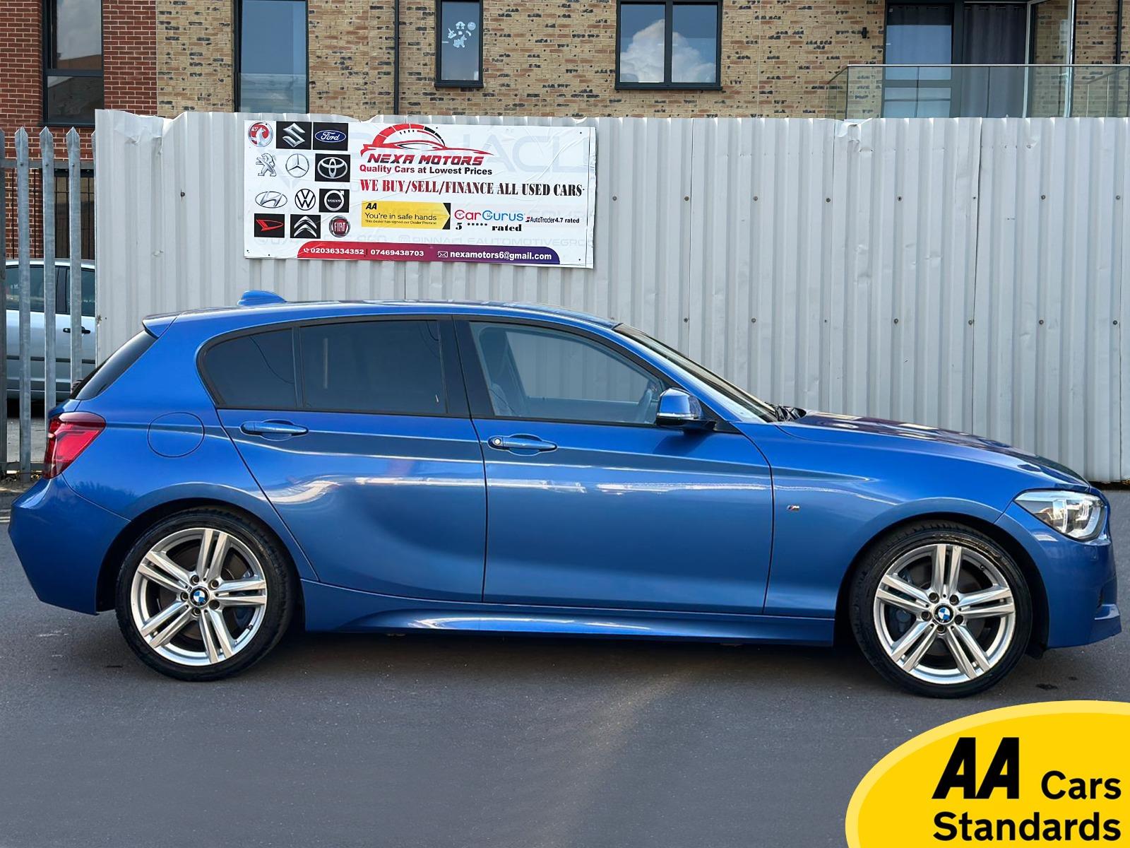 BMW 1 Series 2.0 125i M Sport Hatchback 5dr Petrol Auto Euro 6 (s/s) (218 ps)