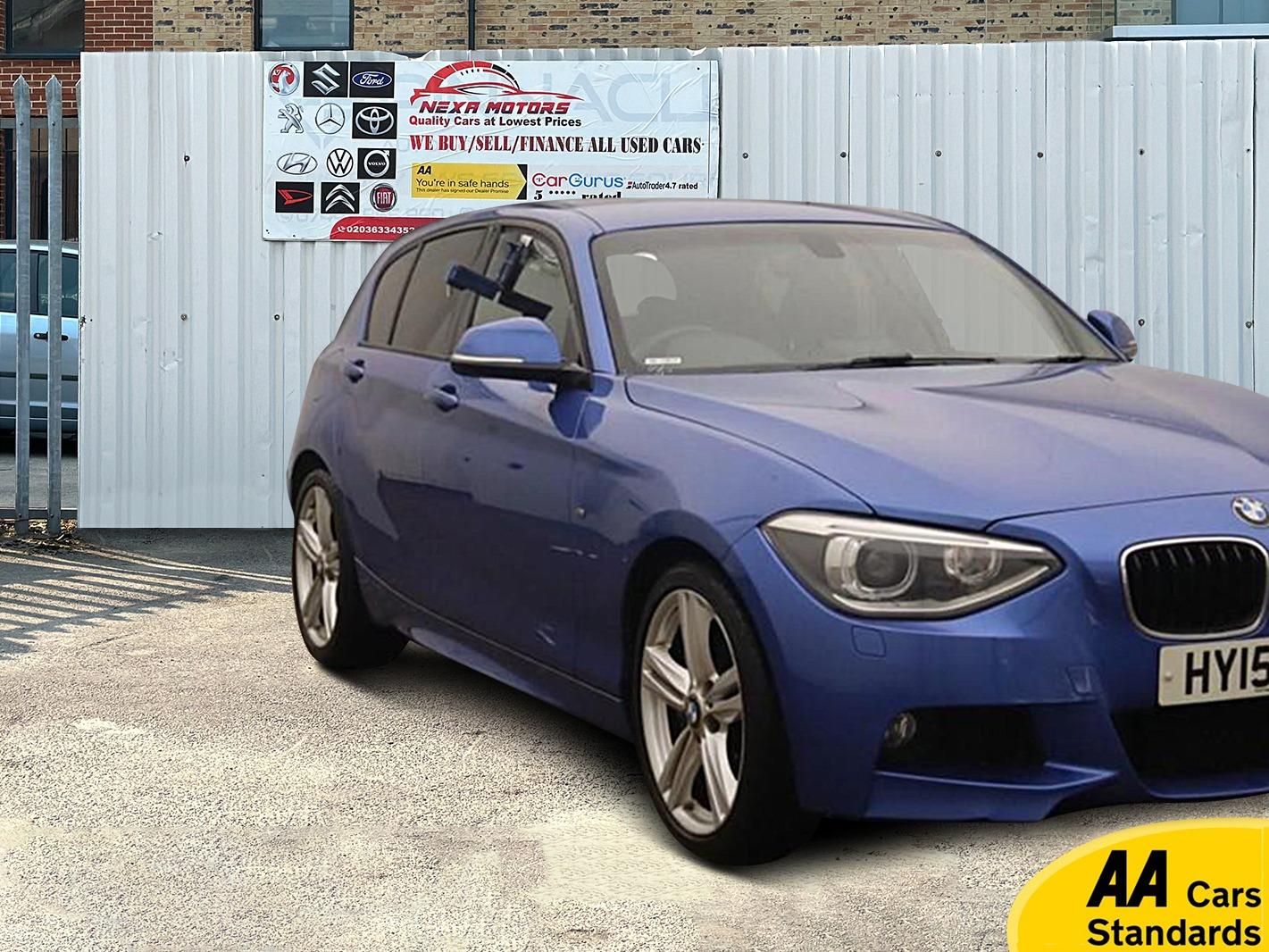 BMW 1 Series 2.0 125i M Sport Hatchback 5dr Petrol Auto Euro 6 (s/s) (218 ps)