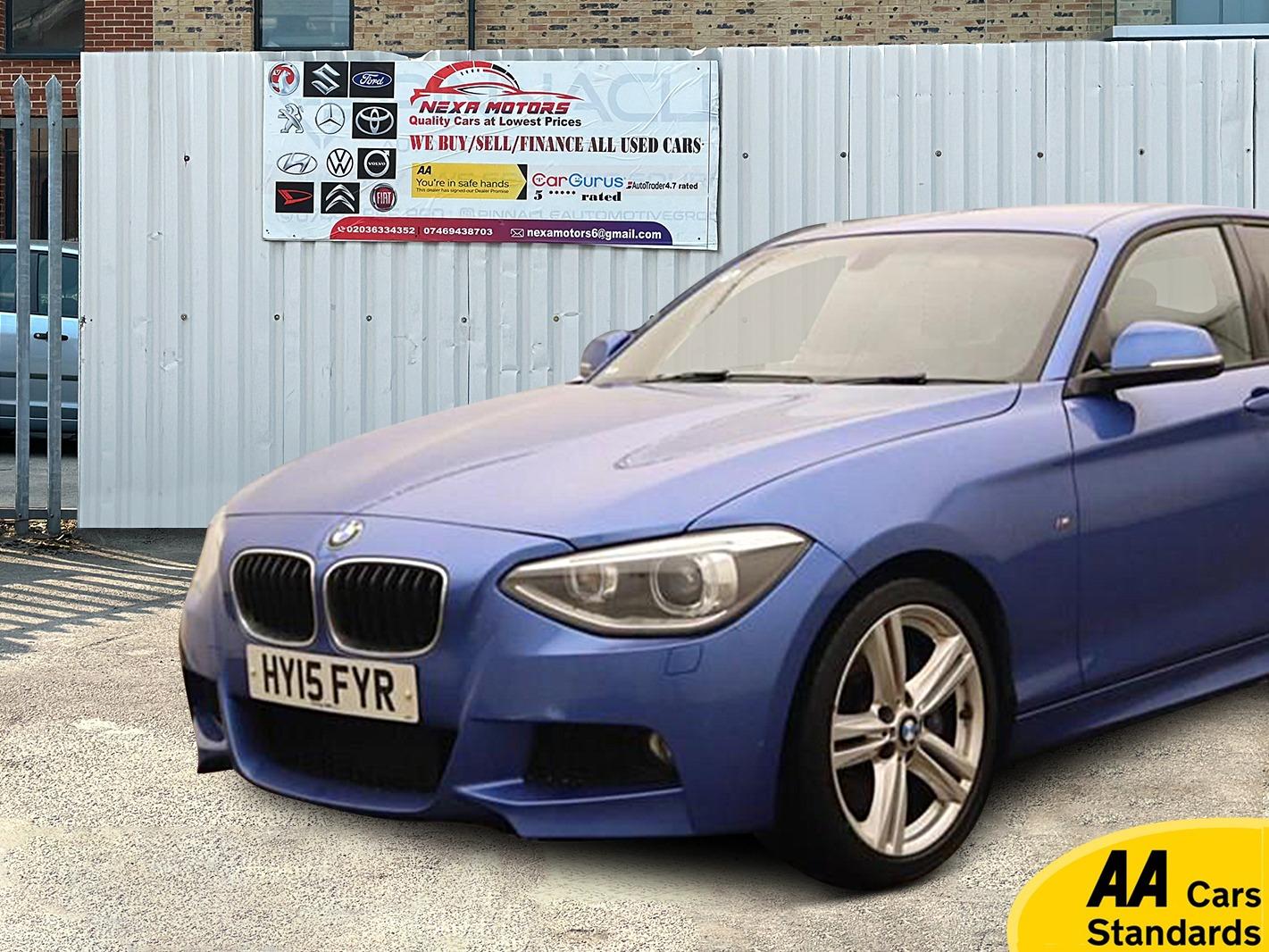 BMW 1 Series 2.0 125i M Sport Hatchback 5dr Petrol Auto Euro 6 (s/s) (218 ps)