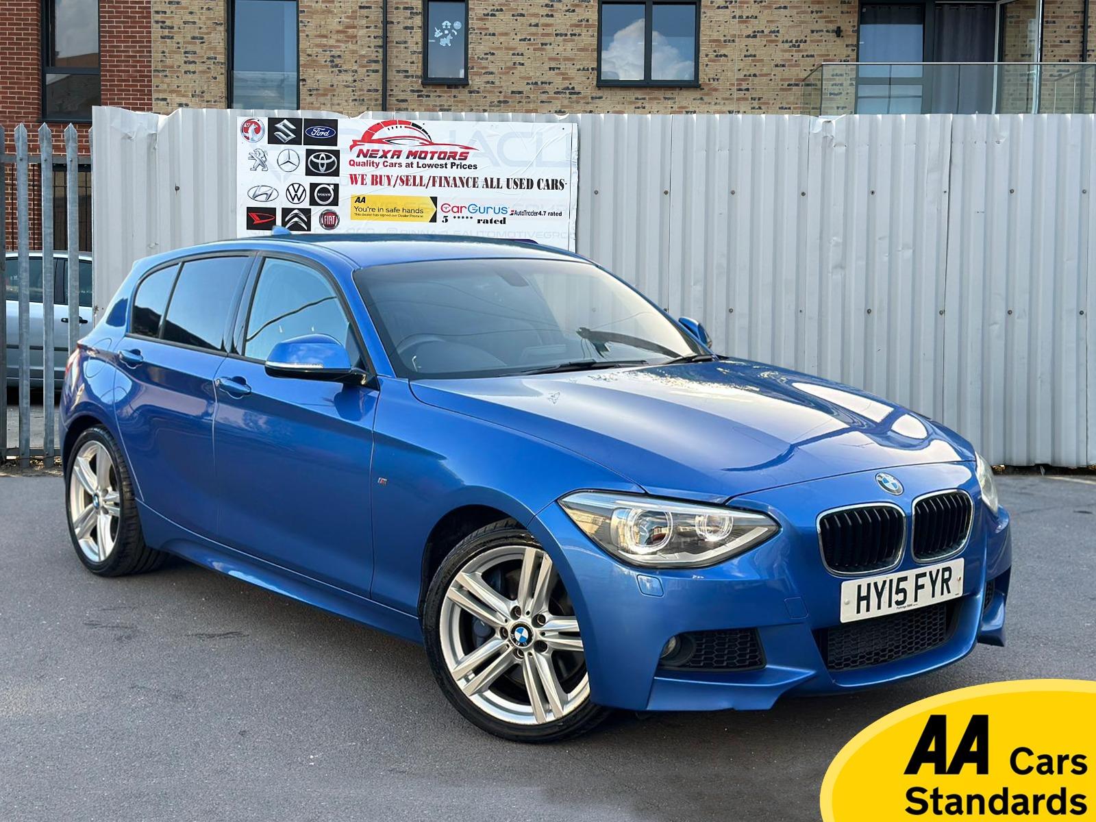 BMW 1 Series 2.0 125i M Sport Hatchback 5dr Petrol Auto Euro 6 (s/s) (218 ps)