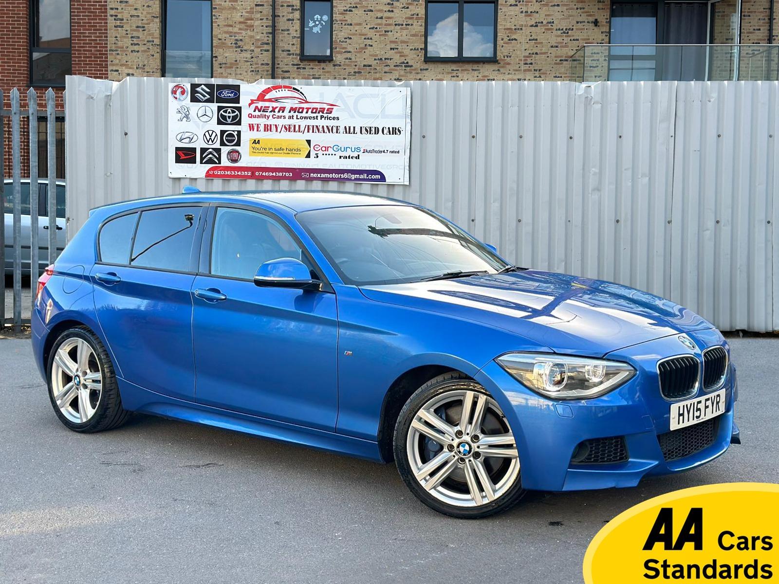 BMW 1 Series 2.0 125i M Sport Hatchback 5dr Petrol Auto Euro 6 (s/s) (218 ps)