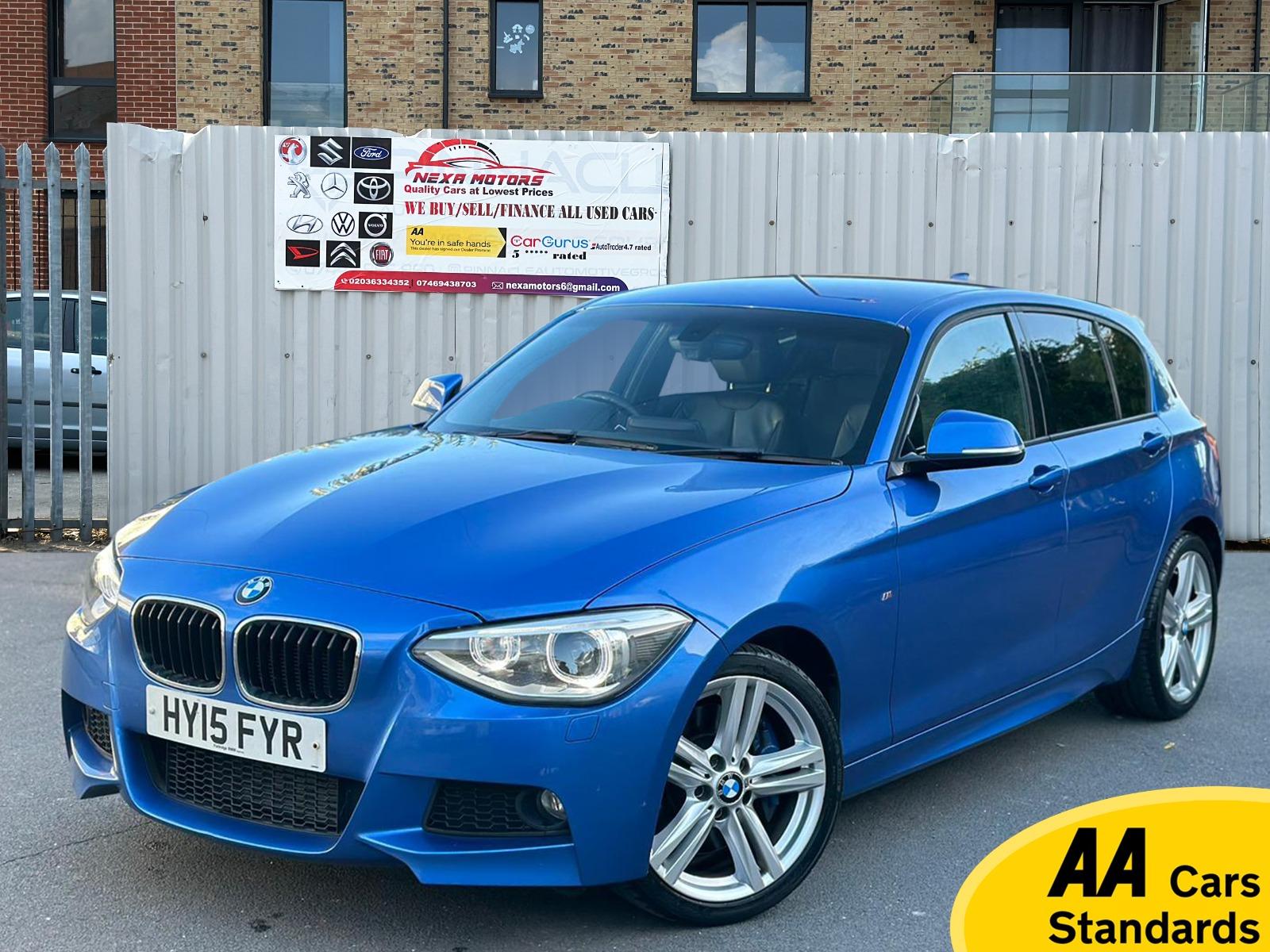 BMW 1 Series 2.0 125i M Sport Hatchback 5dr Petrol Auto Euro 6 (s/s) (218 ps)