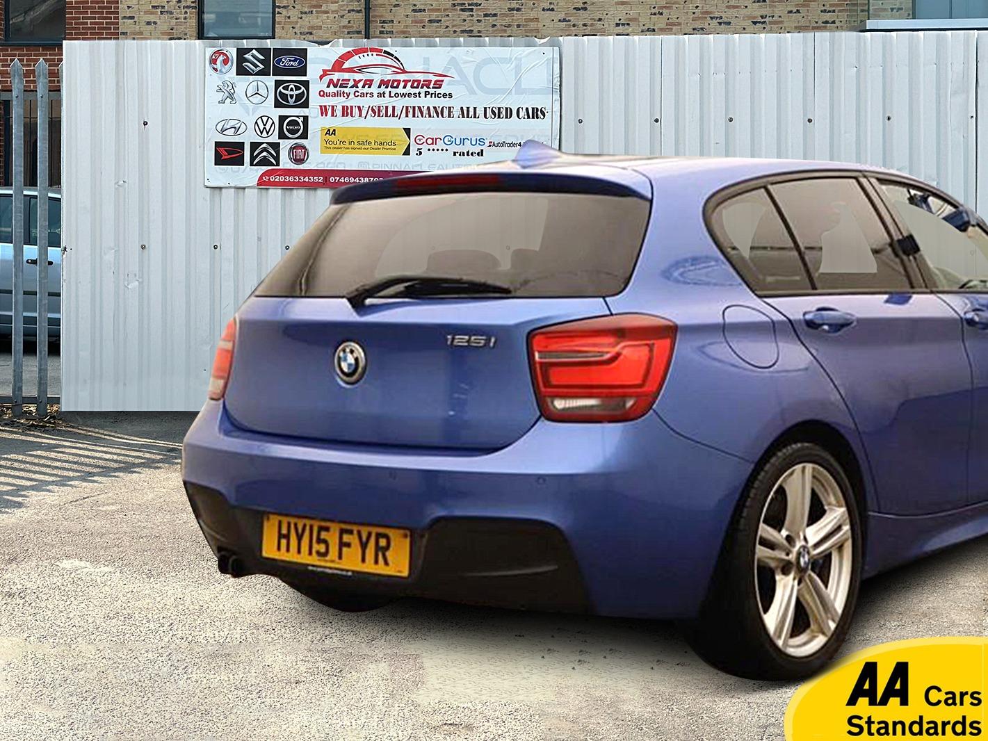 BMW 1 Series 2.0 125i M Sport Hatchback 5dr Petrol Auto Euro 6 (s/s) (218 ps)