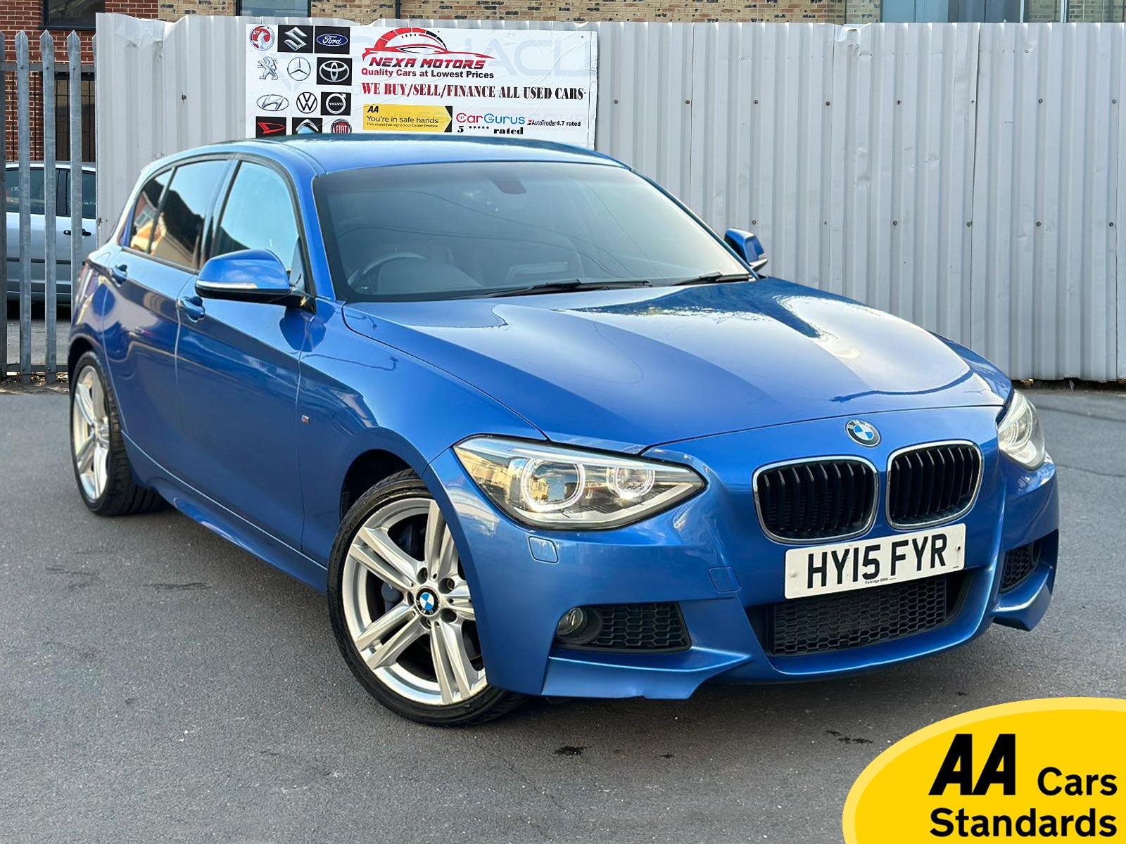 BMW 1 Series 2.0 125i M Sport Hatchback 5dr Petrol Auto Euro 6 (s/s) (218 ps)