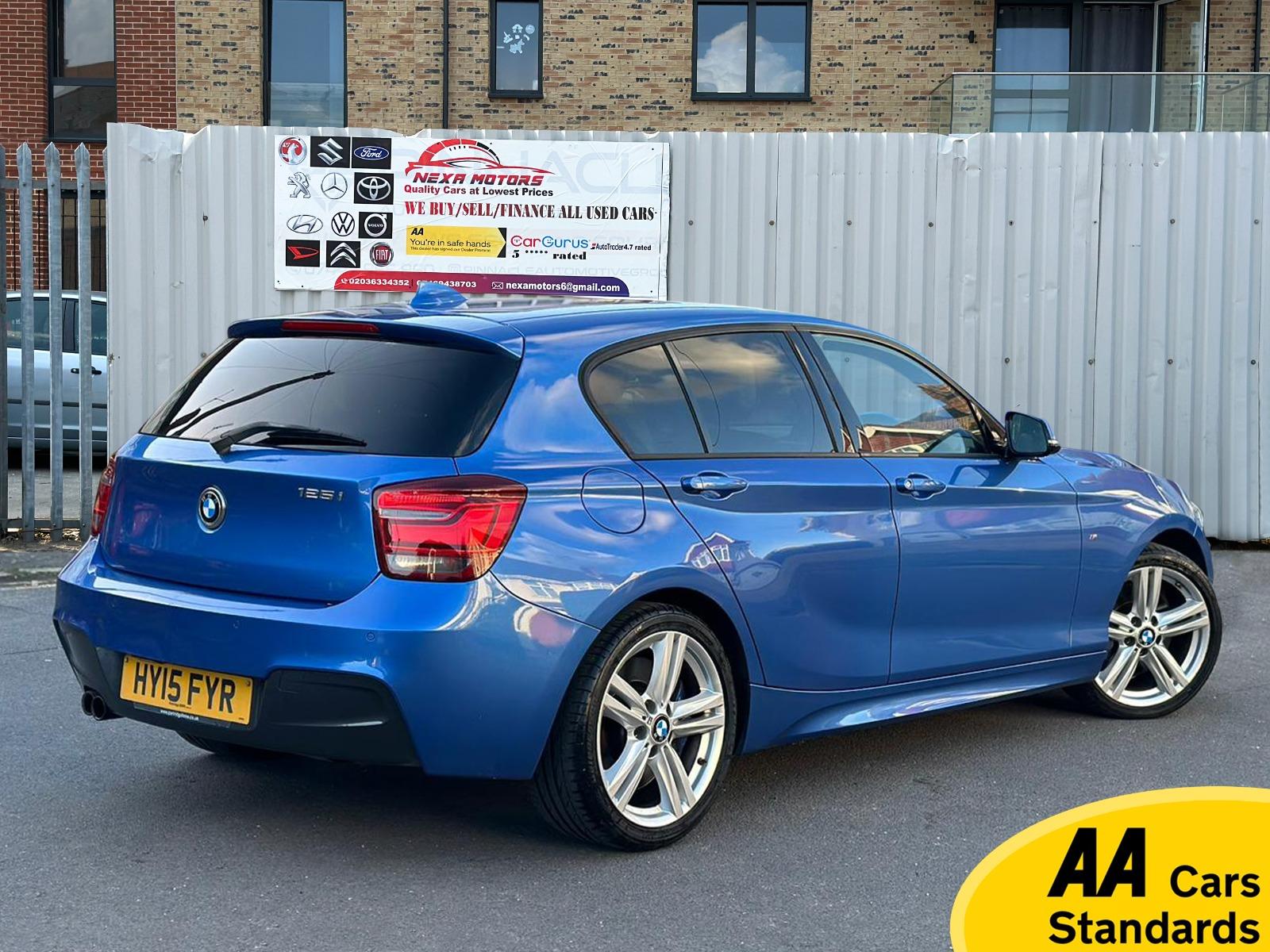 BMW 1 Series 2.0 125i M Sport Hatchback 5dr Petrol Auto Euro 6 (s/s) (218 ps)