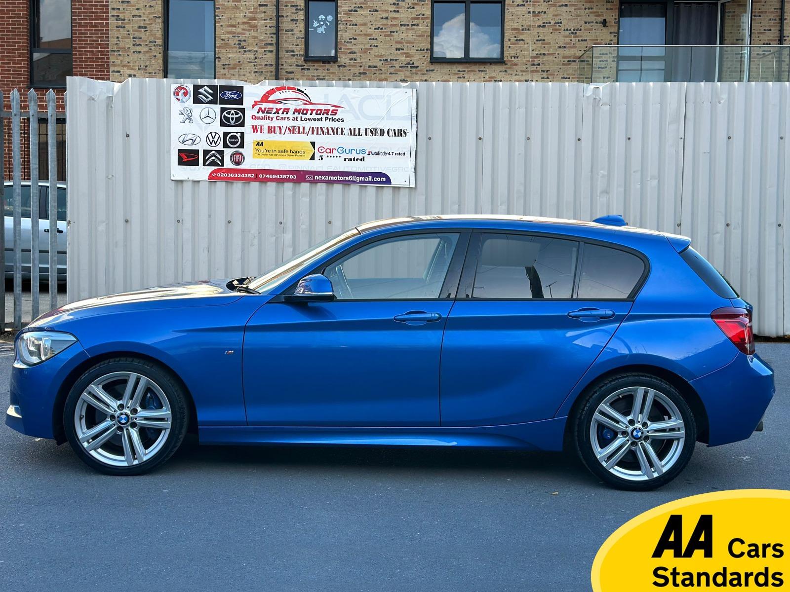 BMW 1 Series 2.0 125i M Sport Hatchback 5dr Petrol Auto Euro 6 (s/s) (218 ps)