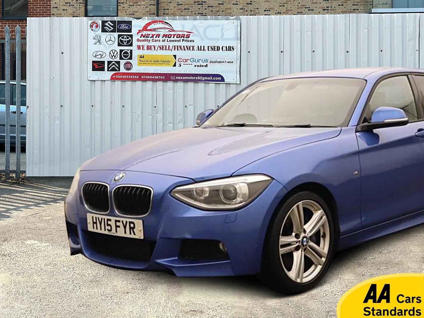 BMW 1 Series 2.0 125i M Sport Hatchback 5dr Petrol Auto Euro 6 (s/s) (218 ps)