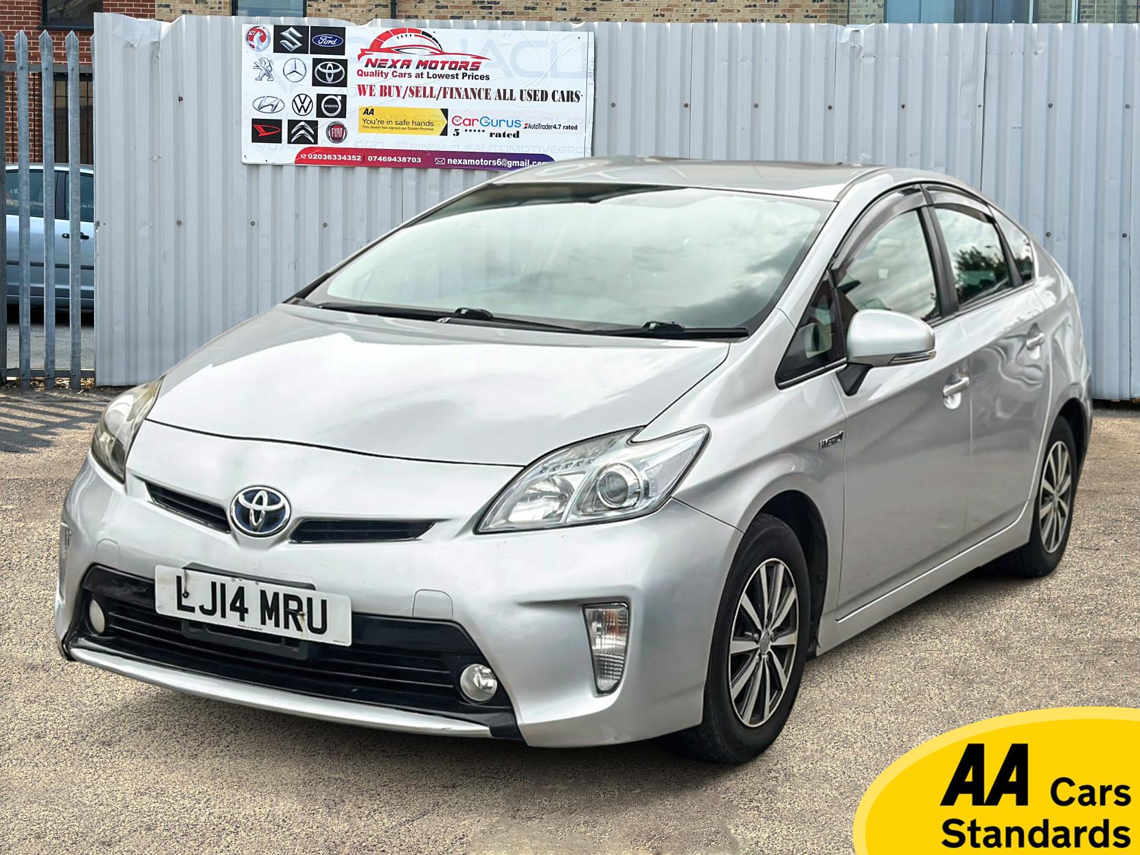 Toyota Prius 1.5 Saloon 4dr Petrol Hybrid CVT (120 g/km, 70 bhp)