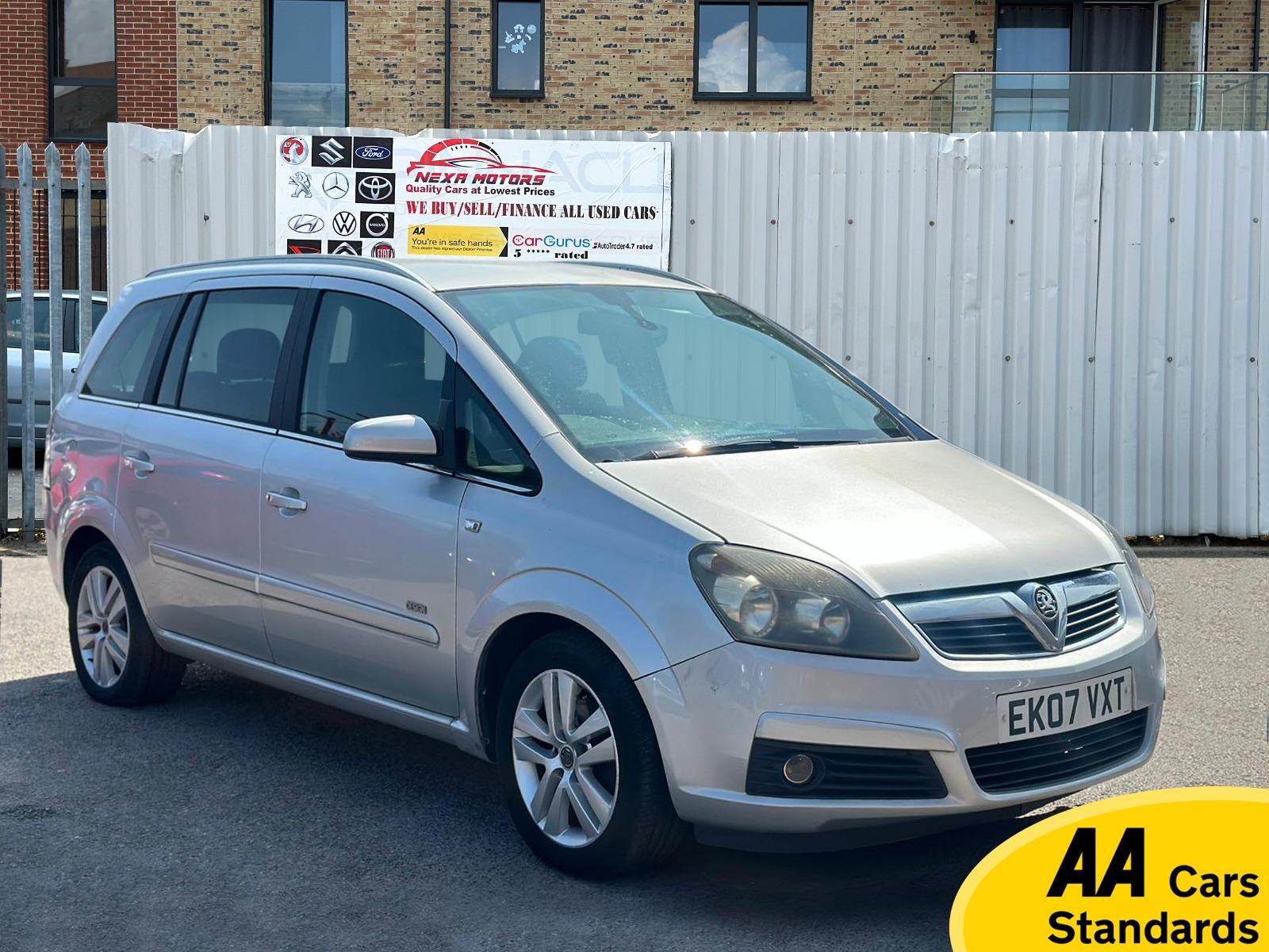 Vauxhall Zafira 1.8 16V Design MPV 5dr Petrol Manual Euro 4 (140 bhp)