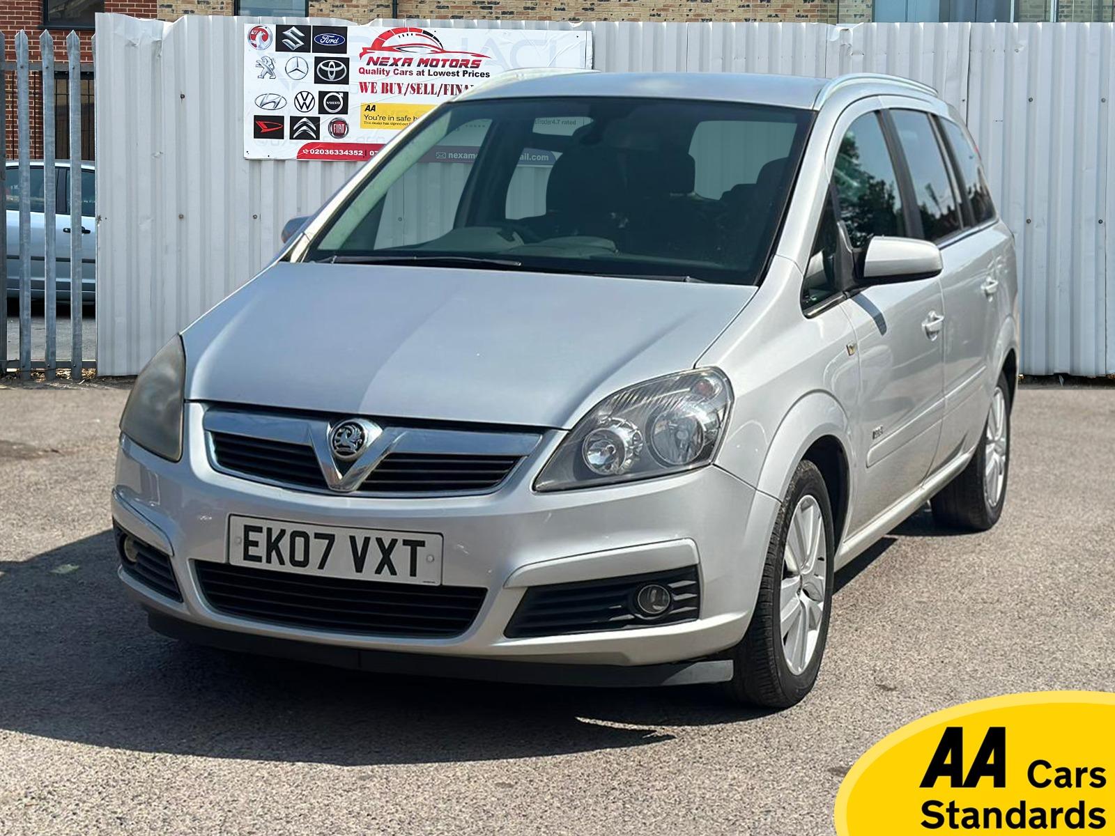 Vauxhall Zafira 1.8 16V Design MPV 5dr Petrol Manual Euro 4 (140 bhp)