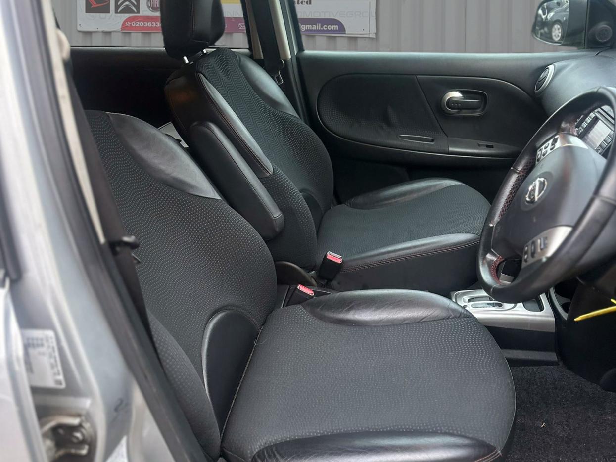 Nissan Note 1.6 16V Tekna Hatchback 5dr Petrol Auto Euro 4 (110 ps)