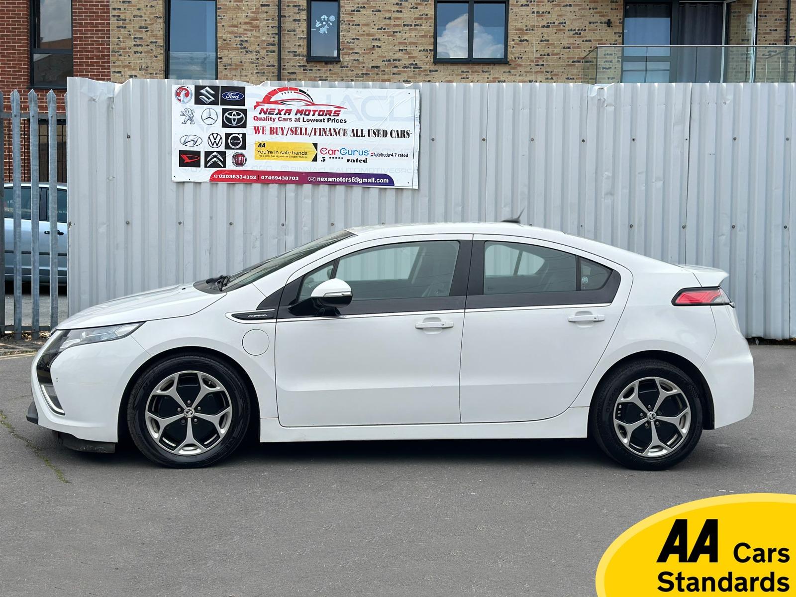 Vauxhall Ampera Electron Hatchback 5dr Petrol Plug-in Hybrid Auto Euro 5 (Range Extender) (150 ps)