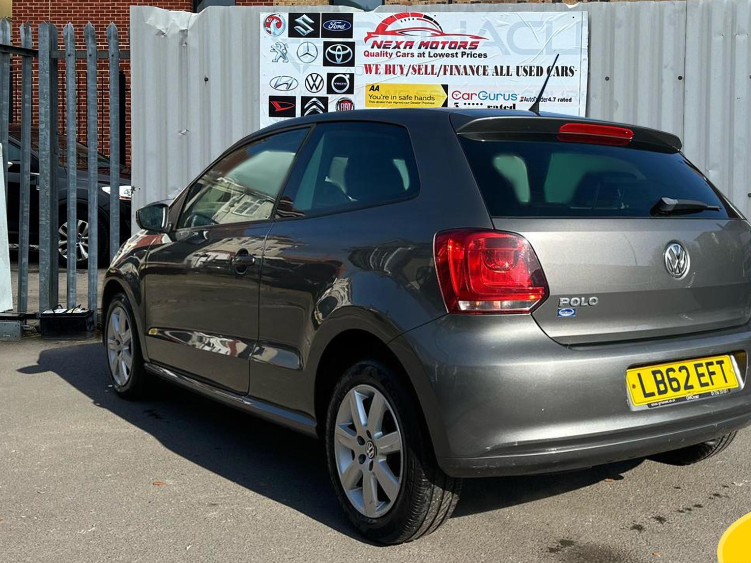 Volkswagen Polo 1.2 Match Hatchback 3dr Petrol Manual Euro 5 (60 ps)