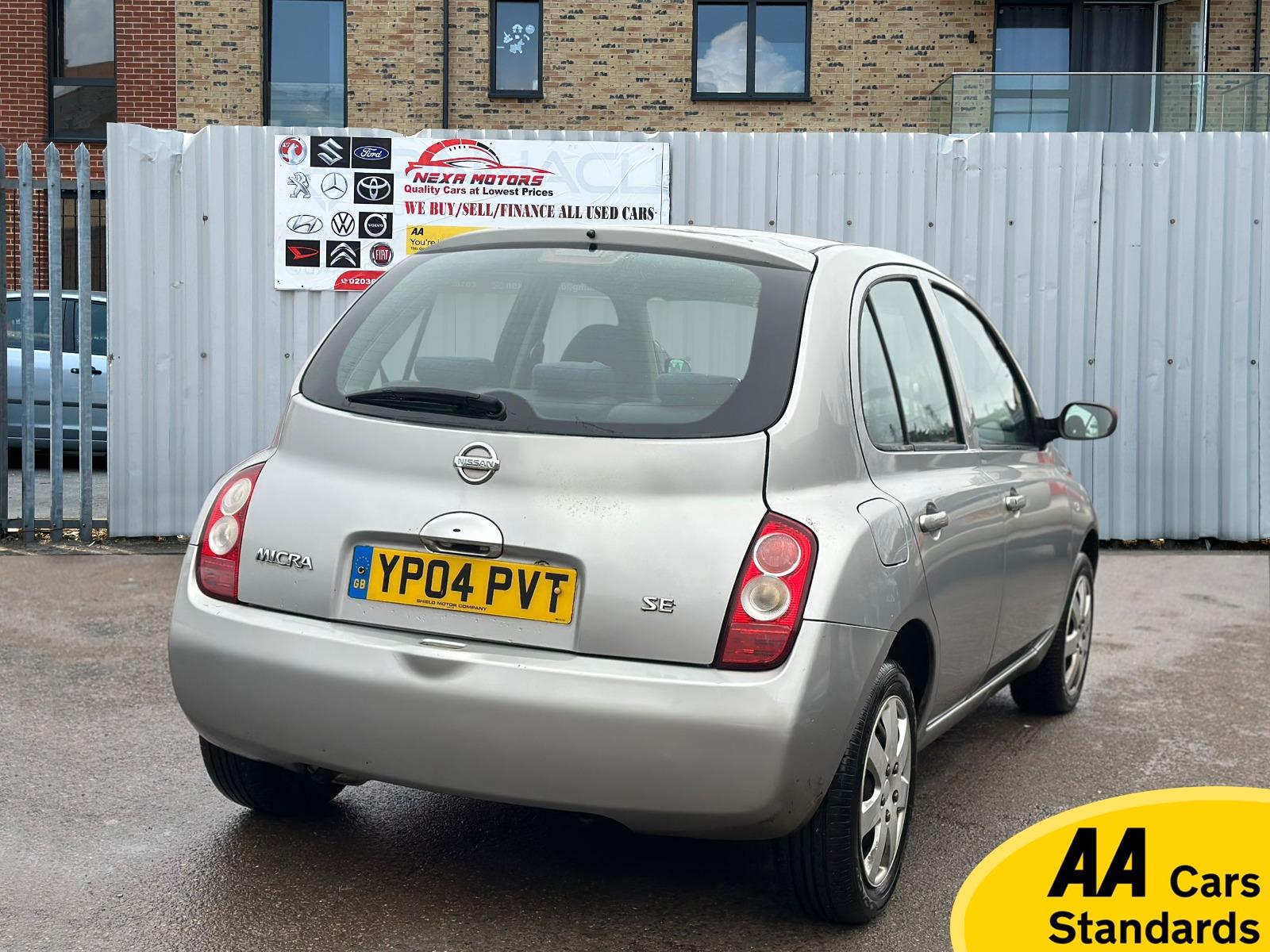 Nissan Micra 1.2 16v SE Hatchback 5dr Petrol Automatic (161 g/km, 79 bhp)