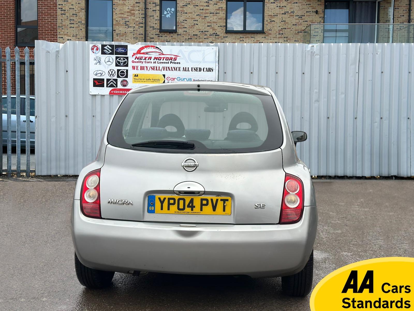 Nissan Micra 1.2 16v SE Hatchback 5dr Petrol Automatic (161 g/km, 79 bhp)